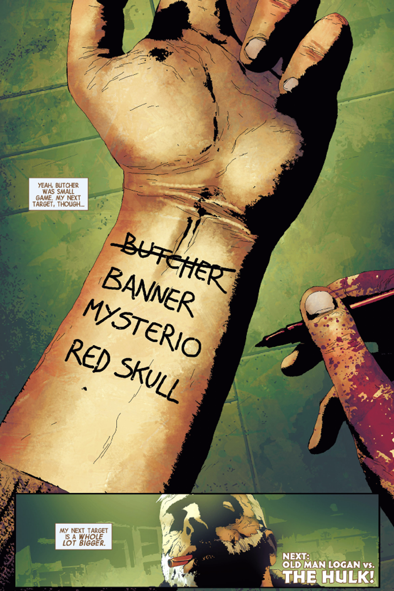 Illustration for article titled The Old Wolverine Has a Killer 'To Do' ListÂ